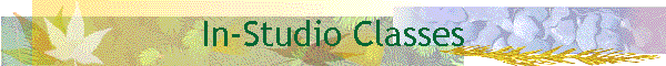 In-Studio Classes